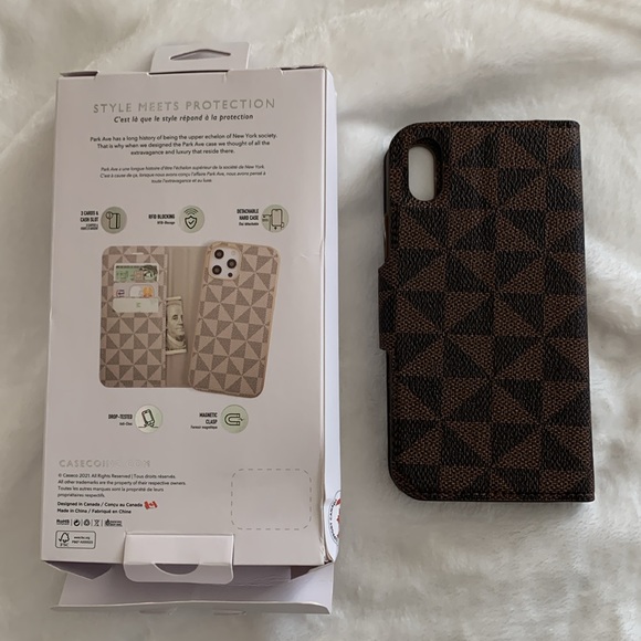 iPhone X XS Cell Phone Folio Case - Picture 3 of 6